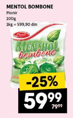 MENTOL BOMBONE
