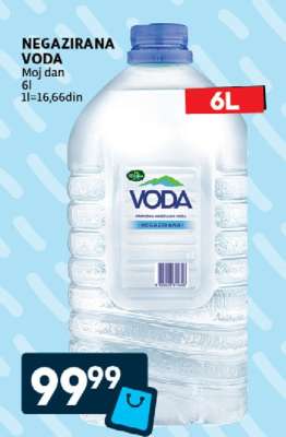 NEGAZIRANA VODA