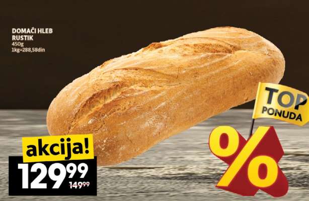 DOMAĆI HLEB RUSTIK