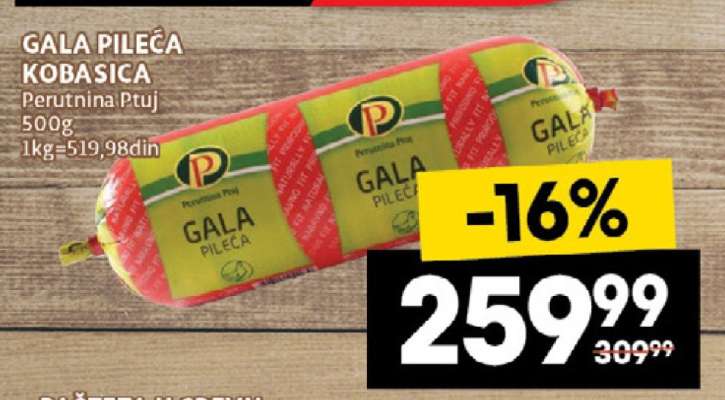 Gala pileća kobasica
