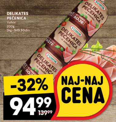 DELIKATES PEČENICA