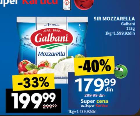 SIR MOZZARELLA Galbani