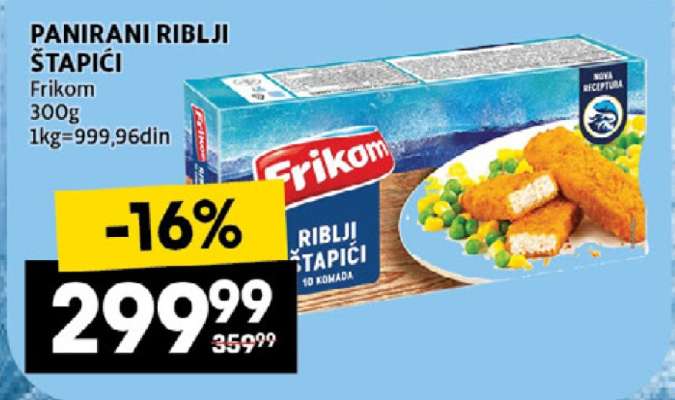 Panirani riblji štapići
