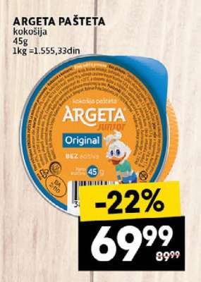 ARGETA PAŠTETA