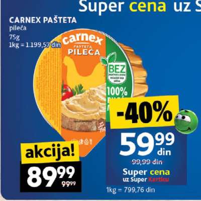 CARNEX PAŠTETA