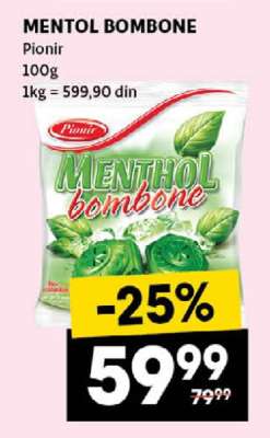 MENTOL BOMBONE