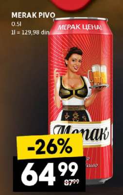 Merak pivo