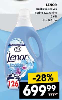 LENOR omekšivač za veš Spring awakening