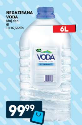 NEGAZIRANA VODA