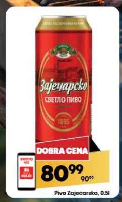 Pivo Zaječarsko 0.5l