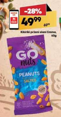 Kikiriki prženi slani Emma, 60g