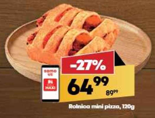 Rolnica mini pizza 120g