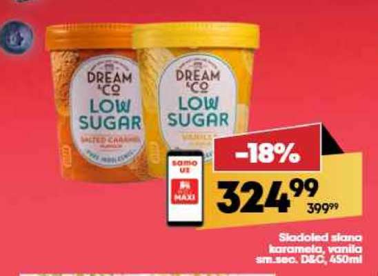 DREAM CO LOW SUGAR