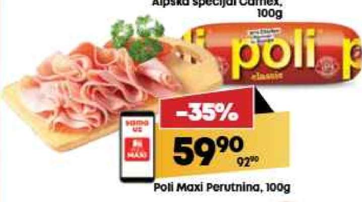 Poli maxi Perutnina 100g