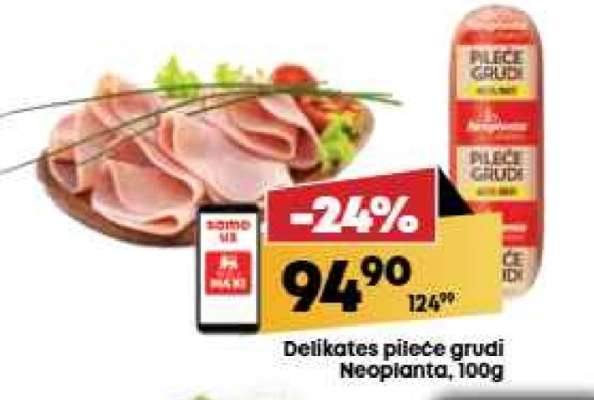 Delikates pileće grudi Neoplanta 100g