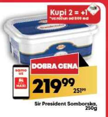 Sir President Somborska 250g