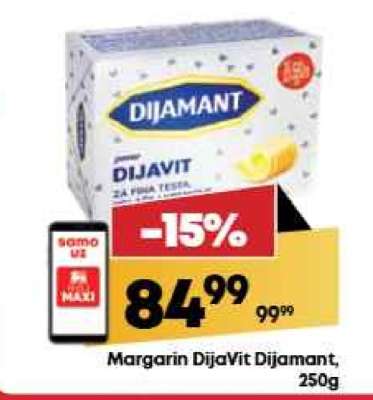 Margarin DijaVit Dijamant 250g