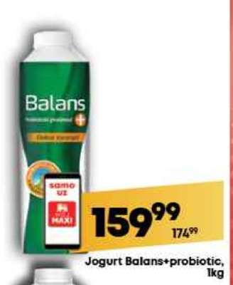 Jogurt Balans+ probiotic 1kg