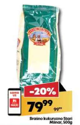 Brašno kukuruzno Stari Mlinar , 500g