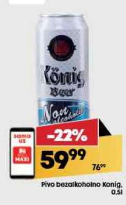 Pivo Dealkoholno Konig