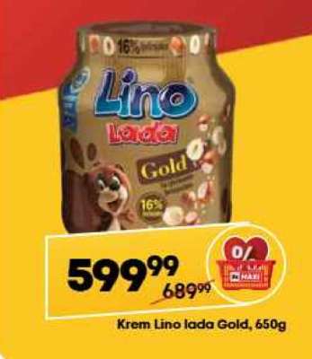 Krem Lino lada gold, 650g
