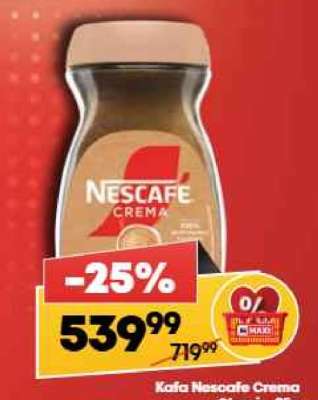 Kafa Nescafe Crema