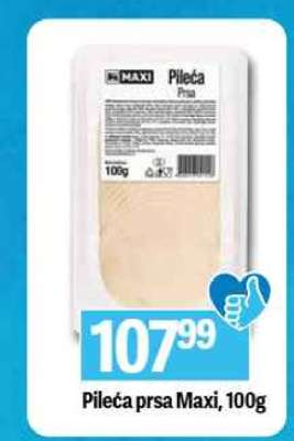 Pileća prsa Maxi, 100g