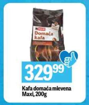 Kafa domaća mlevena Maxi, 200g