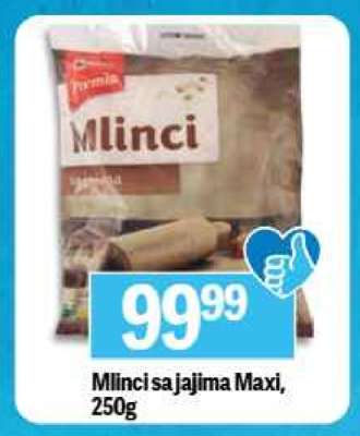 Mlinci sa jajima Maxi, 250g