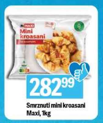 Smrznuti mini kroasani Maxi 1kg