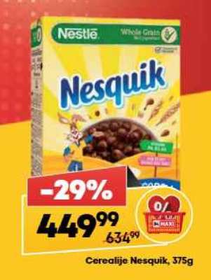 Cerealije Nesquik 375g