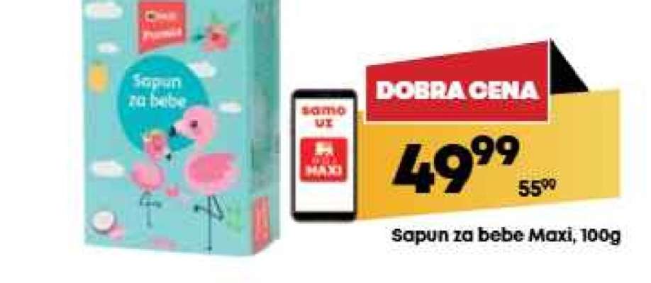sapun za BEBE MAXI , 100G