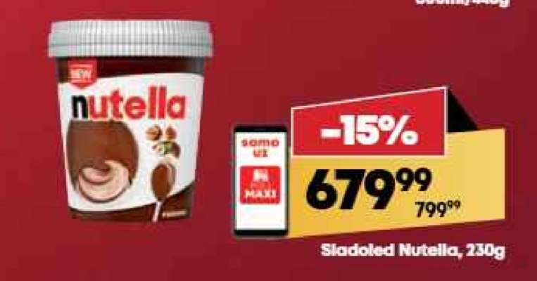 Sladoled Nutella, 230g