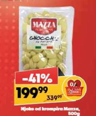 Njoke od krompira Mazza 500g