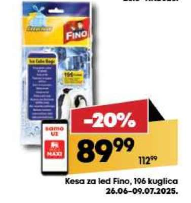 Kesa za led Fino 196 kuglica