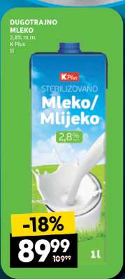 DUGOTRAJNO MLEKO