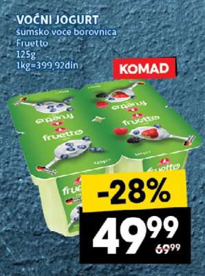 VOĆNI JOGURT