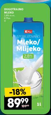 DUGOTRAJNO MLEKO