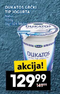 Dukatos Grčki tip jogurta