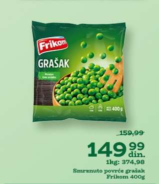 Frikom grašak