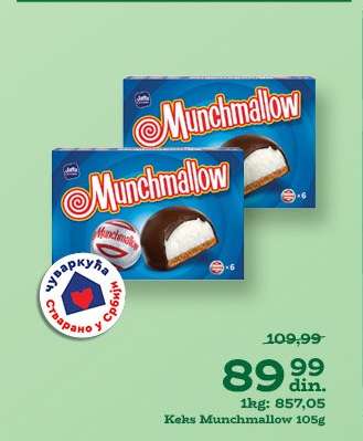 Keks Munchmallow 105g