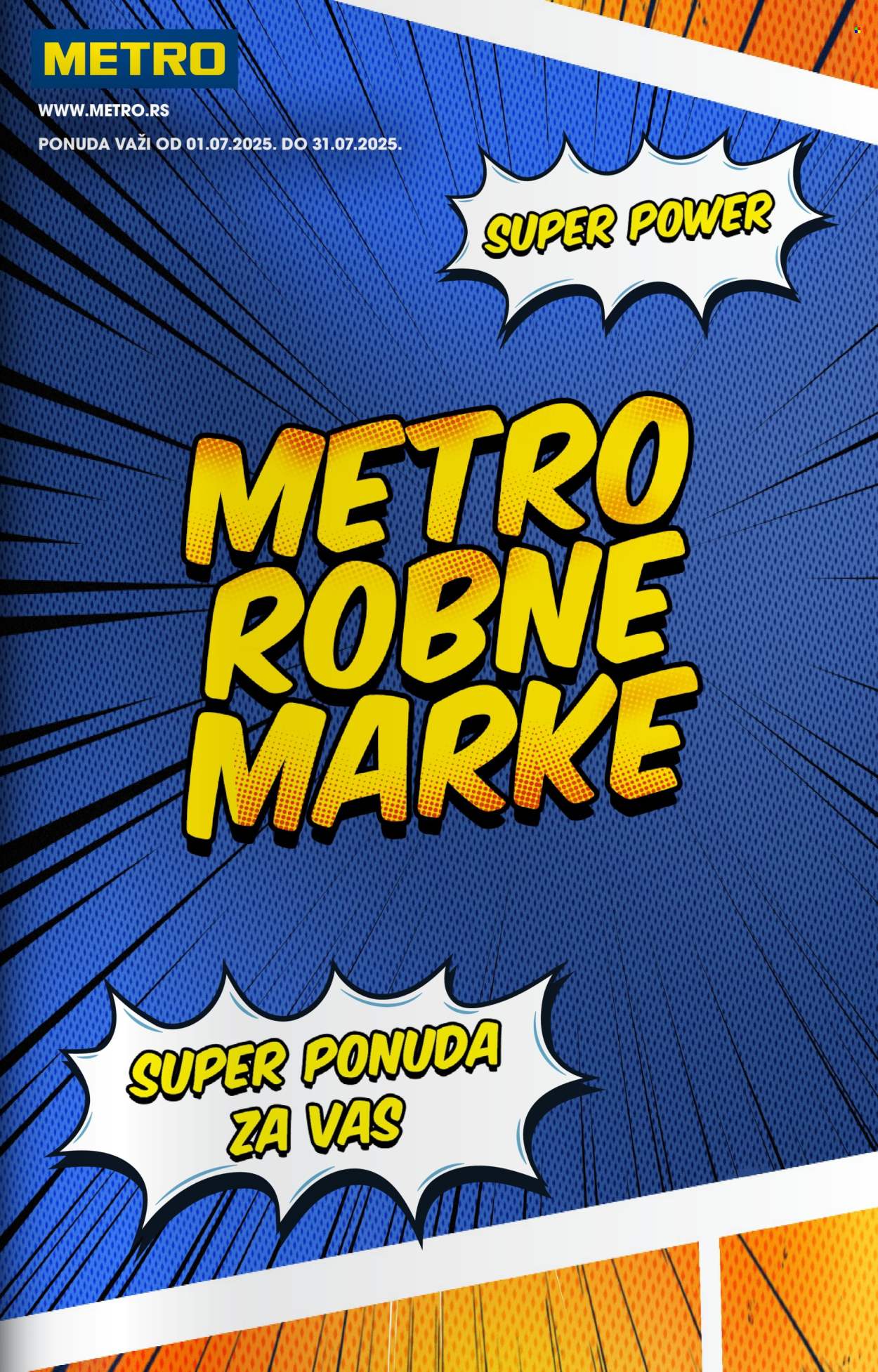Metro katalog - 01.07.2025 - 31.07.2025. Stranica 1