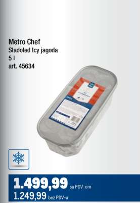 Metro Chef Sladoled Icy jagoda