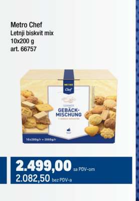 Metro Chef Letnji biskvit mix
