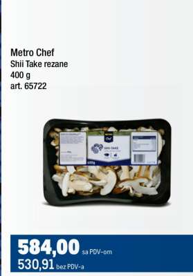 Metro Chef Shii Take rezane