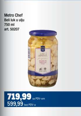 Metro Chef Beli luk u ulju