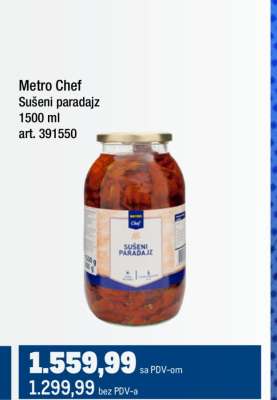 Metro Chef Sušeni paradajz