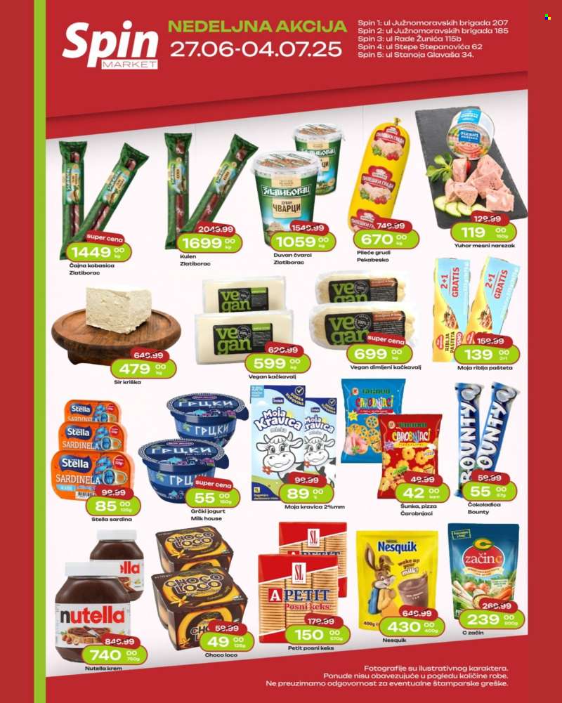 Spin Market katalog - 27.06.2025 - 04.07.2025.