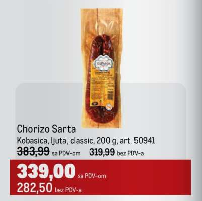 Chorizo Sarta