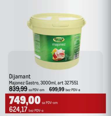 Dijamant Majonez Gastro